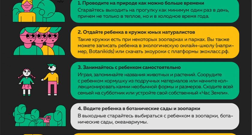 Как научить ребёнка любить природу