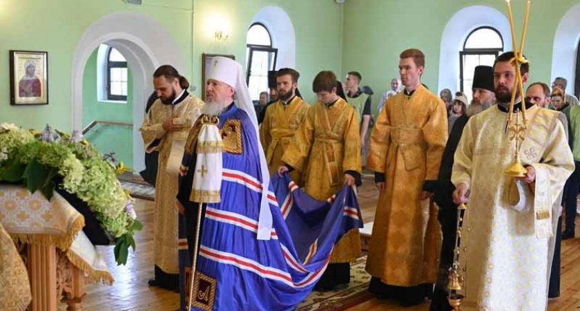 В Свенском монастыре под Брянском освятили храм во имя святых Антония и Феодосия Печерских