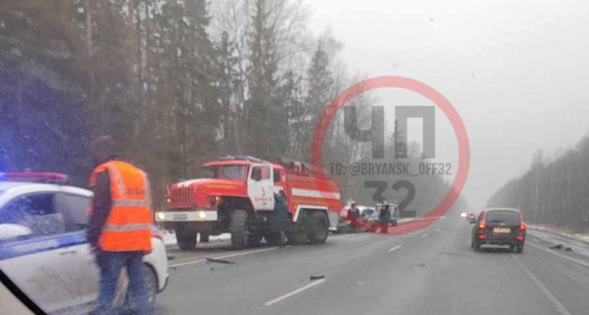 «Заснул за рулем»: в «лобовом» ДТП под Брянском пострадали четыре человека