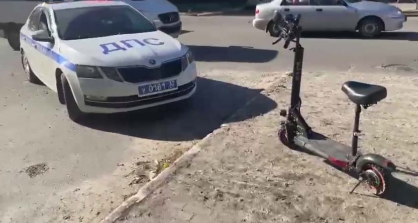 Дорожная полиция «сняла» пьяного жителя Брянска с электровелосипеда