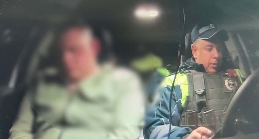 «Наотмечался»: брянские автоинспекторы в праздник задержали очередного пьяного водителя