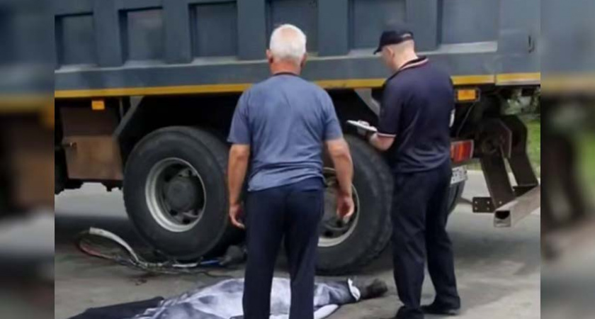 В Добруни под Брянском большегруз сбил 89-летнего велосипедиста