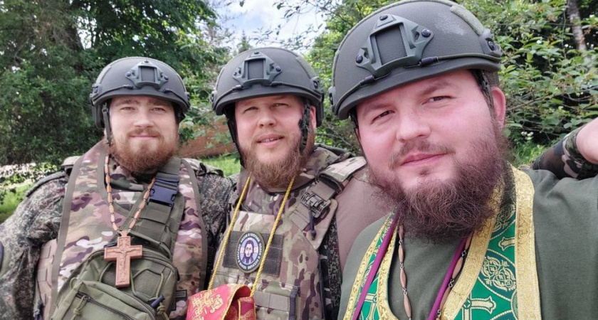 Священники Брянской епархии посетили бойцов группировки “Север” для поддержки и помощи