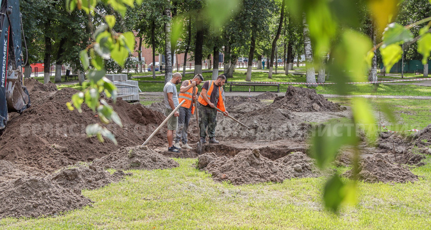 В «Лесных сараях» в Брянске началось строительство памятника пограничникам