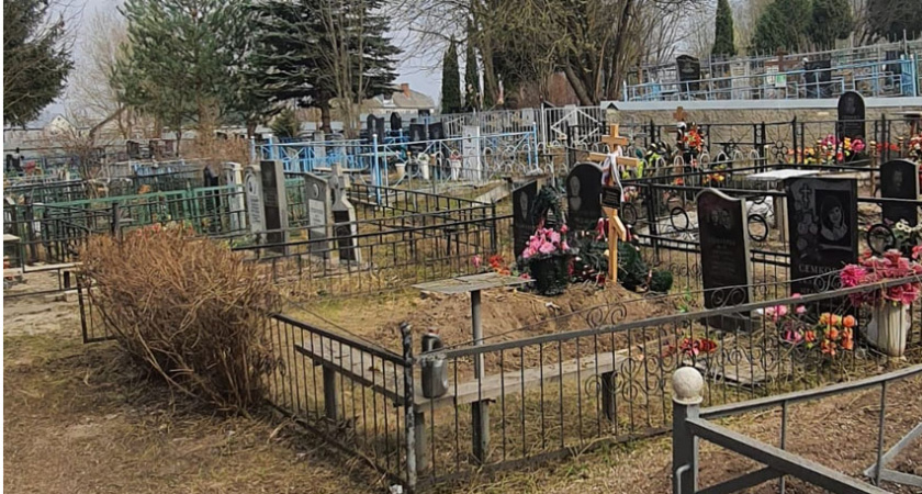 Похоронная служба Брянска самовольно прихватила под кладбище участок леса