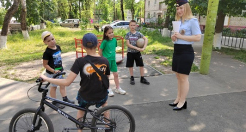 Дорожная полиция Брянска на день возьмется за детей на велосипедах