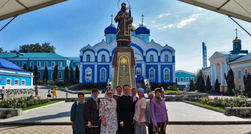 Брянские паломники посетили святыни Липецкой области