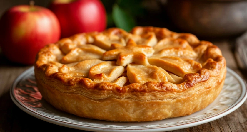 Замешиваем за 5 минут и подаем ароматный яблочный пирог: съедается до того, как успеет остыть — вкуснее шарлотки