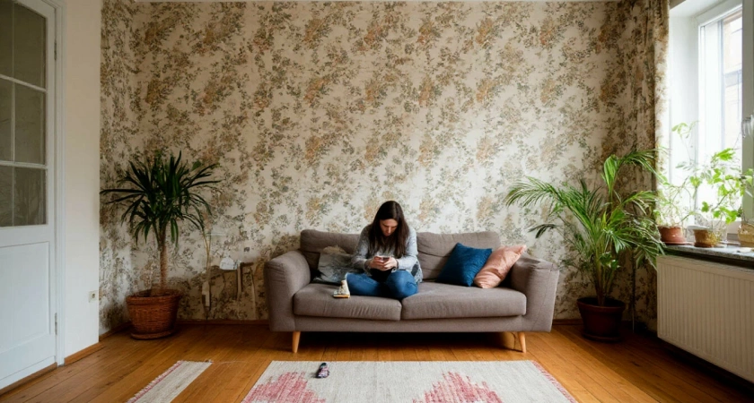 Виниловые обои - это прошлый век: клеим другой прочный материал - тренд 2025-2026 у дизайнеров