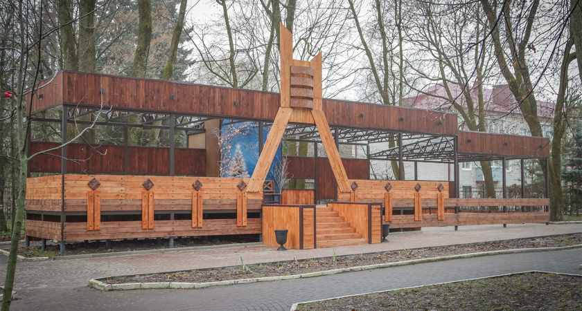 Новая площадка для творчества открылась в парке Толстого в Брянске