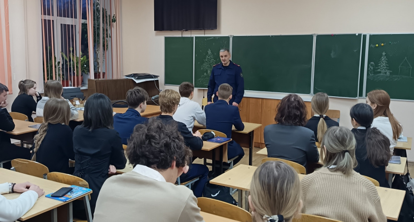 В Брянской школе прошел необычный урок