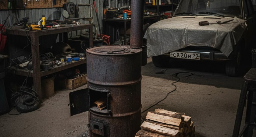 Народная печь, которая греет лучше электрики: ставлю дома, на дачу и в гараж