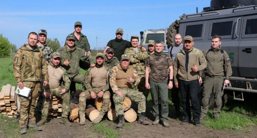Российские энергетики на передовой поздравили бойцов с наступающим Днём Победы