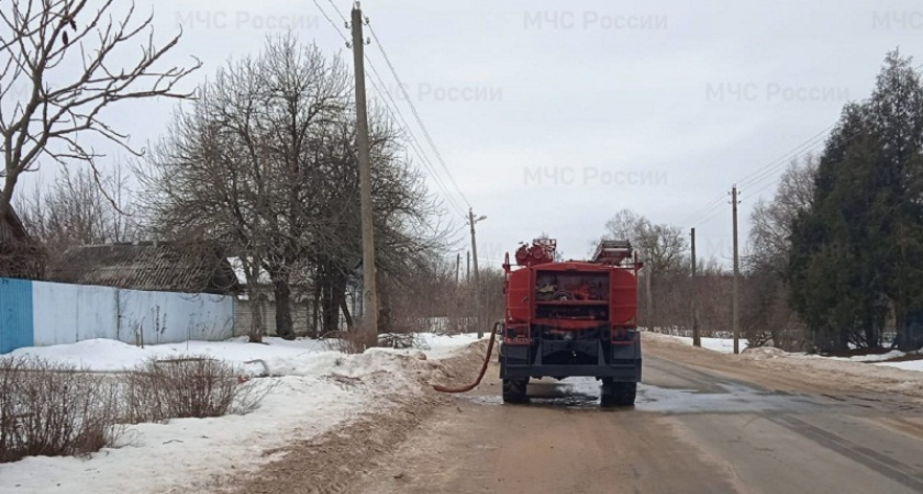 Пожар в стародубском селе: горел частный дом, жертв нет