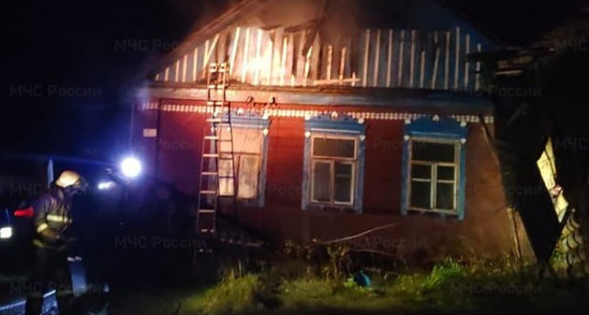 Пожар в унечской деревне Яблонка: погиб 51-летний мужчина