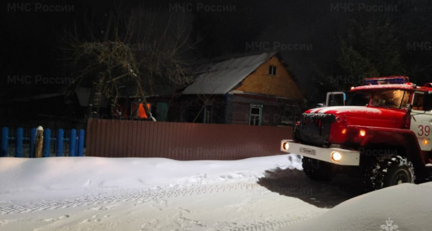 Трагедия в Унече: ночной пожар унёс жизни трёх человек