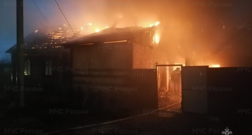 Пожар в Унечском районе: огнём уничтожен дом, жертв нет