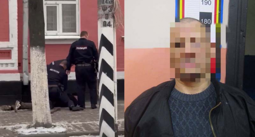 В Новозыбкове под Рождество пьяный уголовник кувалдой разгромил дверь отдела полиции