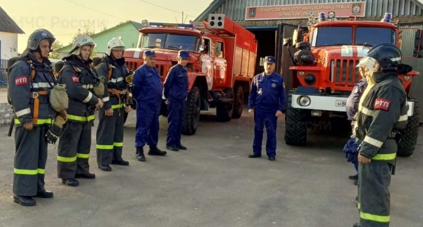 Брянские спасатели проверили готовность к ликвидации зимних аварий на объектах ЖКХ