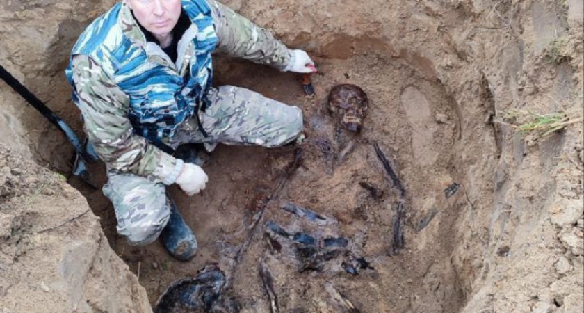 Брянские поисковики обнаружили ещё двоих погибших красноармейцев