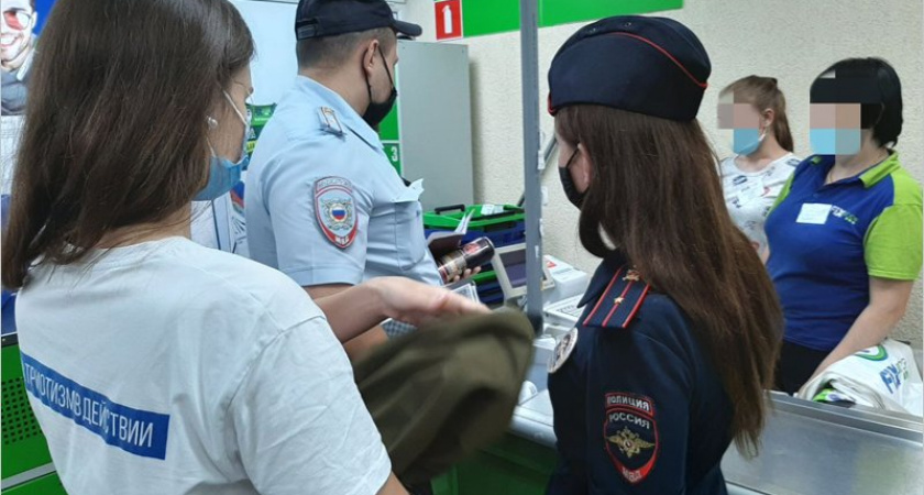 Брянский «Народный контроль» проконтролировал продажи алкогольной продукции несовершеннолетним