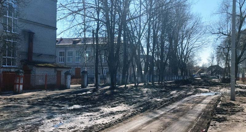 В Брянске 21 марта перекроют улицу Молодой Гвардии — для прокладки ливнёвки