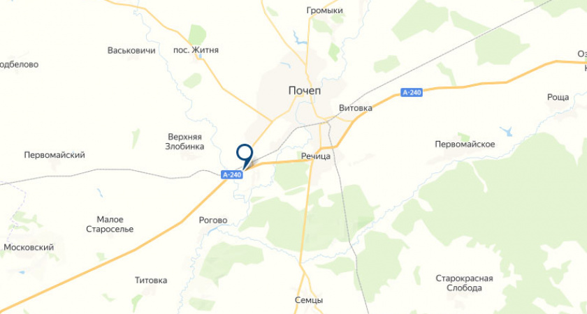 Мост через реку Коста на трассе А-240 в Брянской области готов на три четверти