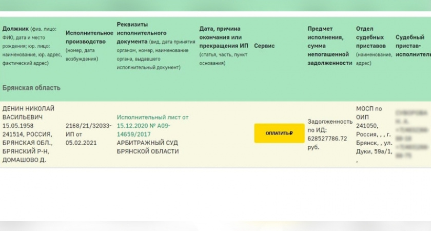 Брянский экс-губернатор опроверг наличие у него собственности на 2,5 млрд. рублей