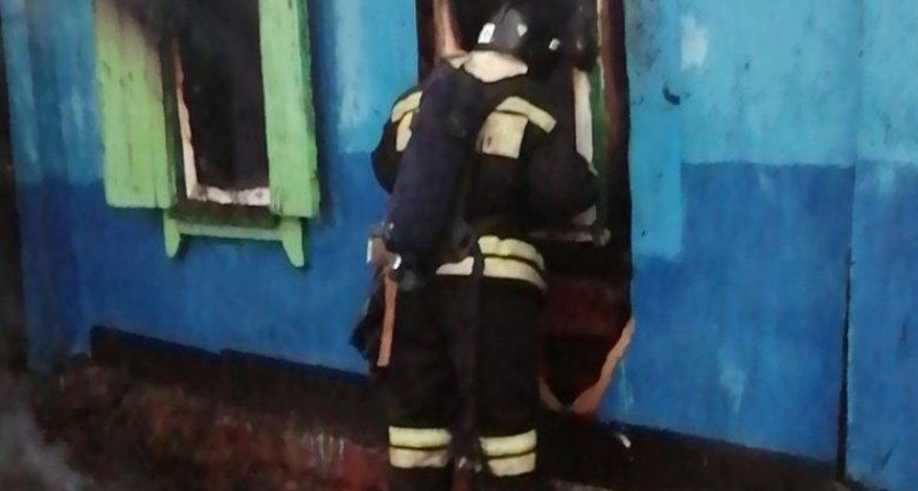 В утреннем пожаре под Новозыбковом погибла пожилая женщина