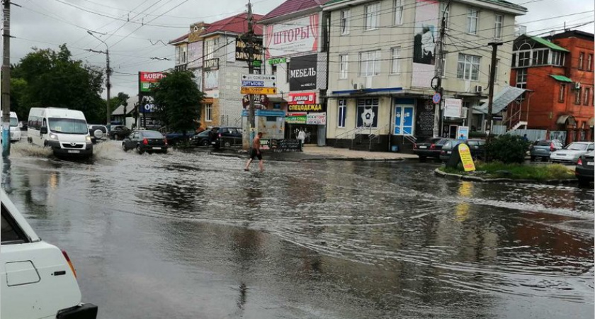 Ночной дождь 23 июня стал в Брянске третьим по силе за всю историю наблюдений