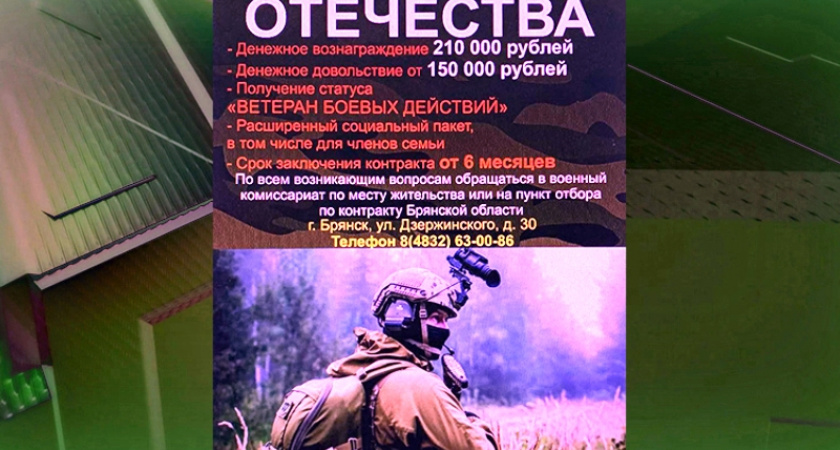 Именной брянский батальон имени Пересвета: сколько платят добровольцам и какие предоставляются льготы