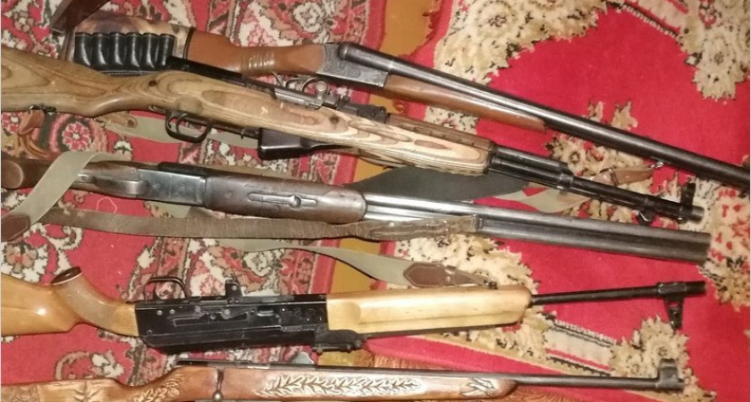 Брянская полиция изъяла за два дня больше 60 незаконных стволов