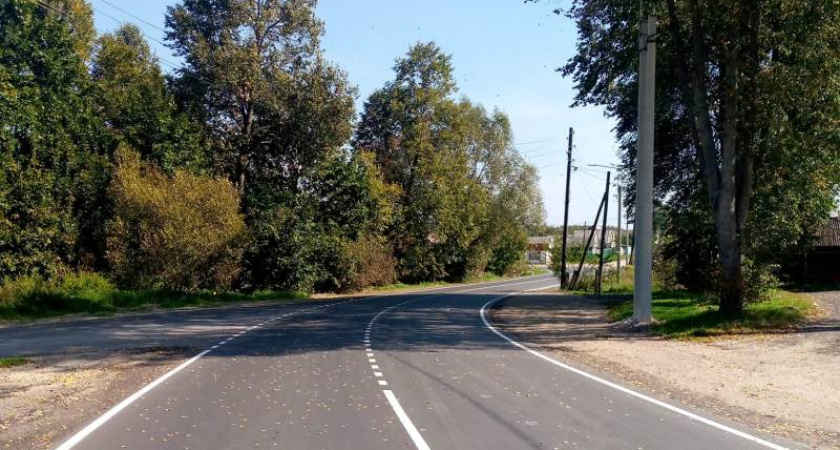 Дорога Унеча-Робчик капитально отремонтирована на два месяца раньше срока