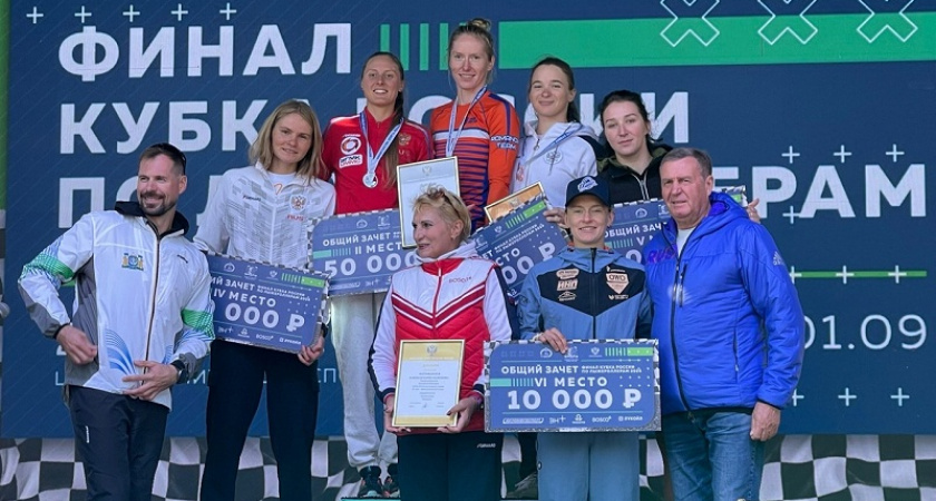 Брянская лыжница Дарья Рогозина стала второй в общем зачёте Кубка России по лыжероллерам