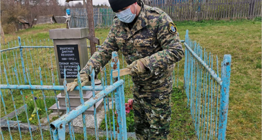 Следователи благоустроили могилу «брянского Сусанина»