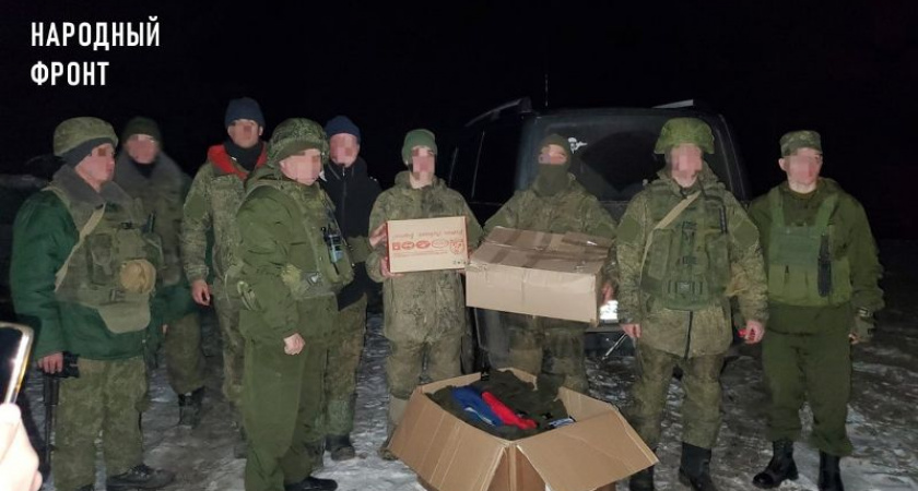 Брянский штаб ОНФ доставил бойцам на передовую очередной гуманитарный груз