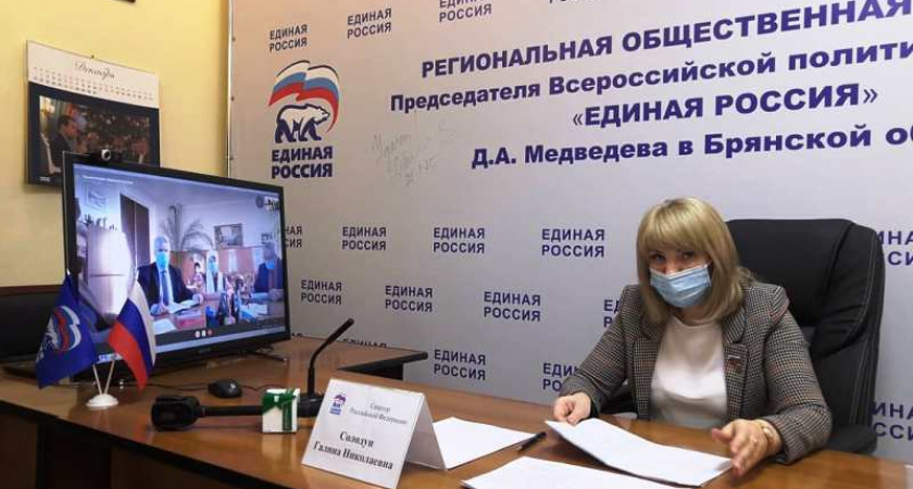 Сенатор от Брянской области выслушала обращения от жителей приграничных районов