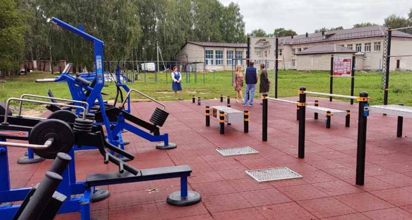 В День физкультурника в брянских селах и деревнях откроют сразу четыре спортплощадки ГТО