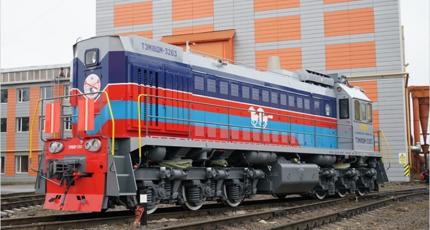 Восемь тепловозов производства БМЗ прибыли в Монголию