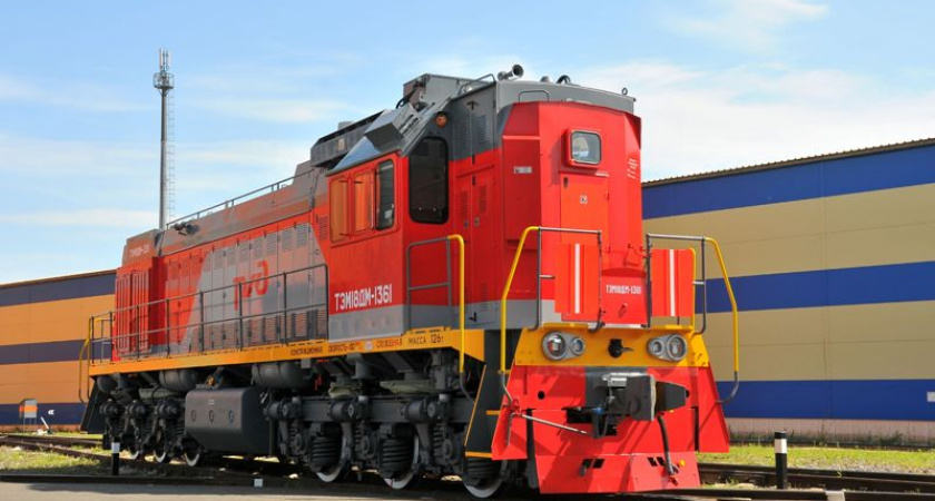 С начала года в Брянске произведено более 160 тепловозов ТЭМ18ДМ
