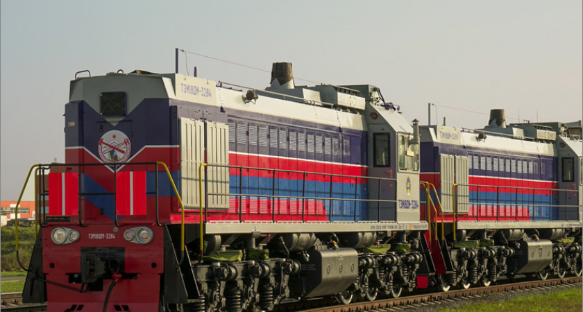 Два тепловоза производства БМЗ отправлены в Монголию