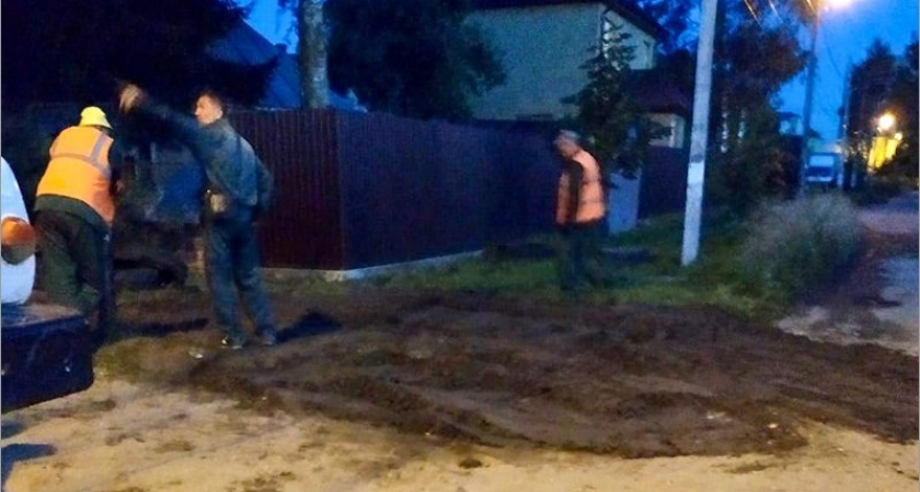 Больше суток сорок домов в Брянске из-за аварии были без воды
