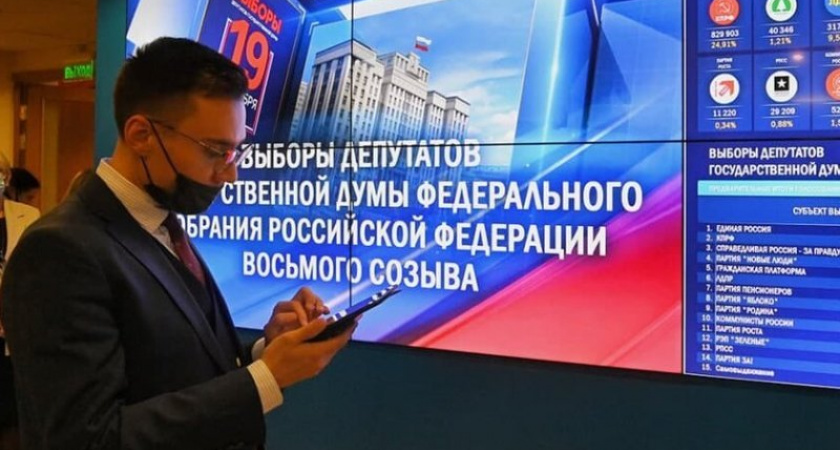 По итогам обработки 25% протоколов лидирует «Единая Россия» — 44,25%
