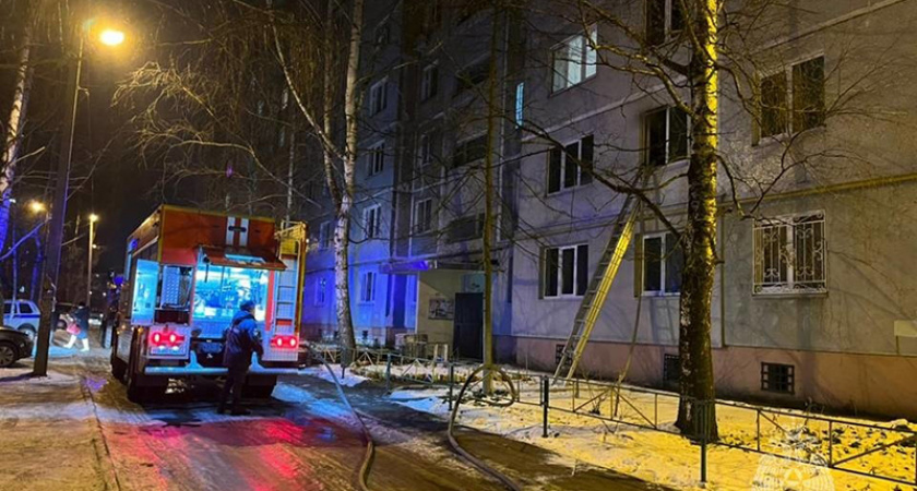 Брянские пожарные за одну ночь спасли двенадцать человек