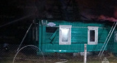 Пожар в Сеще: сгорел жилой дом, жертв нет