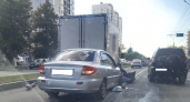На Втором Брянске легковушка протаранила фургон