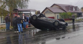 ДТП-перевёртыш в Брянске: пожилая женщина получила тяжёлую травму головы