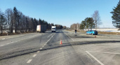 На выезде из Хмелёво на новозыбковскую трассу легковушка протаранила МАЗ