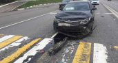 У памятника Водителям под Брянском произошло ДТП-«паровоз»