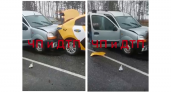В массовое ДТП под Брянском угодили такси и машина военной автоинспекции